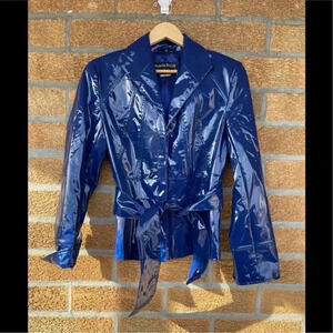 Pamela McCoy Blue Cobalt Jacket medium